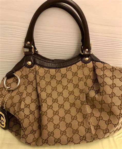 bolsa gucci grande usada original|gucci bag sale.